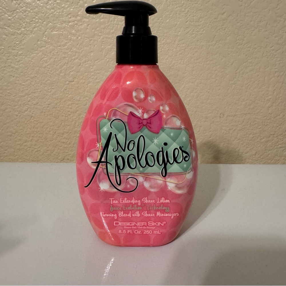 BNWT Designer Skin ORIGINAL No Apologies Tan Extending Shave Lotion